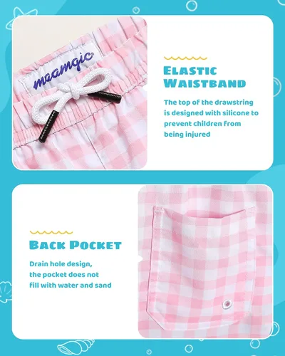 Miniatura 123 de maamgic Traje de baño para niños con forro de compresión elástico para niño