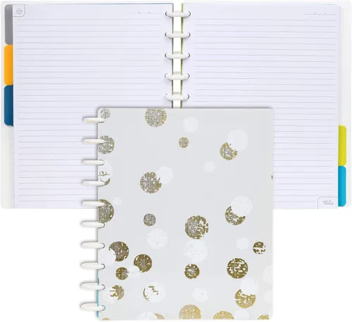 Miniatura 37 de Talia - Cuadernos de notas con tapas, planificador, personalizables, (Azul de Verano, Junior (5.5 pulgadas x 8.5 pulgadas)) Azul verano