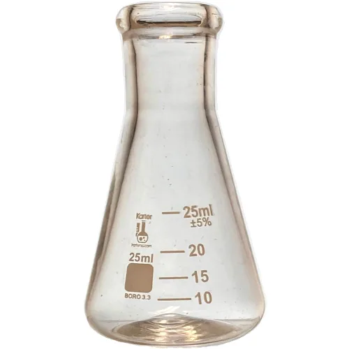 Miniatura 21 de Karter Scientific - Matraz Erlenmeyer de boca estrecha de 1000 ml, vidrio borosilicato 3.3, 213G22 (Individual) 3.3 vidrio de borosilicato, boca