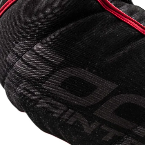 Miniatura 5 de Social Paintball SMPL - Almohadillas de protección para brazo y codo, color negro y rojo