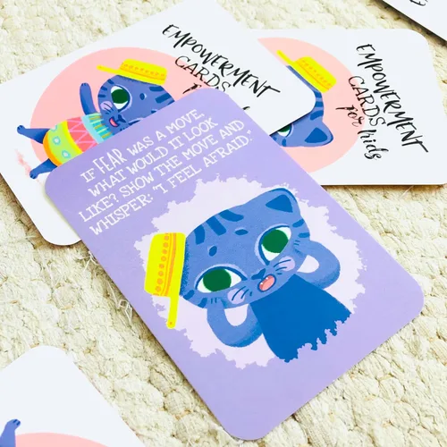 Miniatura 9 de Tarjetas de empoderamiento para niños: 45 ejercicios llenos de acción y divertidos
