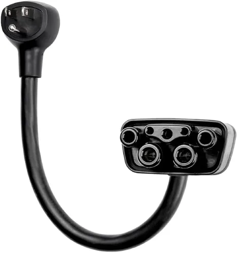 LENZ Adaptador NEMA 5-15: compatible solo con el cargador móvil Tesla Gen 2 y 3, este adaptador se conecta a su toma de corriente de 120 V 5-15 a 12