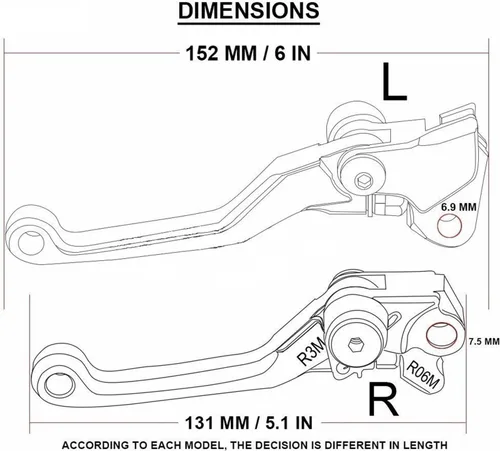 Miniatura 2 de Freno de mano para XTZ125 XTZ 125 2003-2016 2014 2013 2012 2011 2010 2009 2008 2007 2006 2005 2004 Motocross accesorios pivote freno embrague Dorado