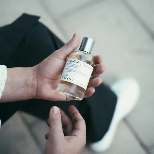 Miniatura 7 de Twist Infinity N.° 123 - Perfume Eau De Parfum Inspirado en Lo. V. Imagination, Perfume de Larga Duración para Hombre, Cítrico y Té Negro, Vegano