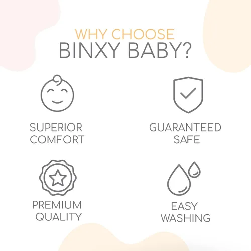 Miniatura 6 de Binxy Baby 2-en-1 Funda cómoda para silla alta y carrito de compras para bebé, funda cómoda para carrito de comestibles, funda universal para En