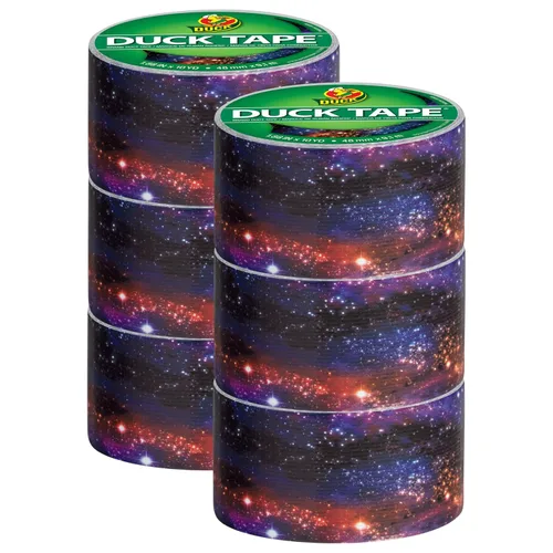 Miniatura 9 de Duck Brand Cinta adhesiva Duck impresa, 6 rollos, yute (283713_C)