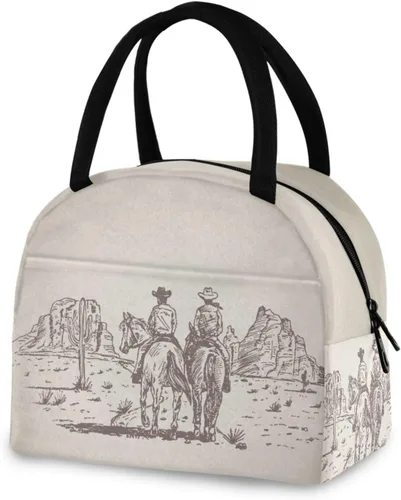 Miniatura 19 de Bolsa de almuerzo Axolotl para mujeres, hombres y niños, lonchera aislada reutilizable para oficina, trabajo, escuela, picnic, caminata Reusable
