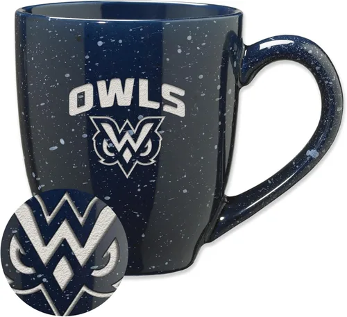 Miniatura 372 de Rico Industries NCAA Virginia Tech Hokies Maroon - Taza de café de cerámica grabada con láser, color del equipo, 16 onzas