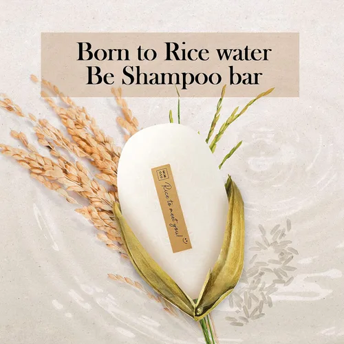 Miniatura 7 de mimosu Barra de champú para el crecimiento del cabello, champú y acondicionador 2 en 1 de agua de arroz fermentada, 5 onzas, sin perfume, pH