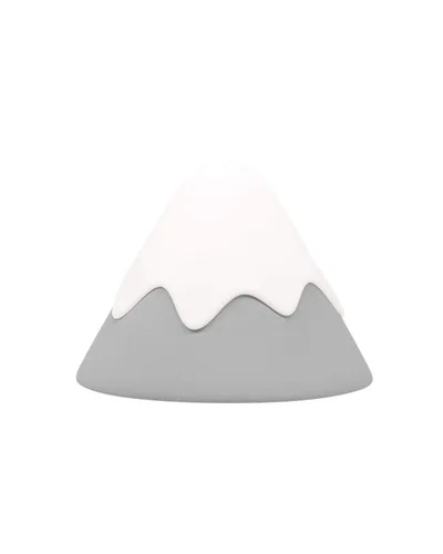 Luz nocturna, DesignNest, lámpara en forma de montaña nevada, control de toque y ajuste de temporizador, silicona suave, regulable, iluminación