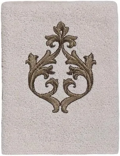 Miniatura 11 de Avanti Linens Medallón - Colección de puños trenzados suaves, toalla de mano, granito