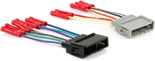Scosche Arnés de instalación de radio CR01BCB con conectores compatibles con vehículos seleccionados Chrysler, Dodge, Jeep y Plymouth 1974-2003 no