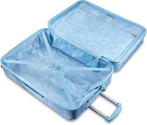 Miniatura 2 de AMERICAN TOURISTER Disney Hardside Luggage with Spinner Wheels, Light Blue, Carry-On 21-Inch