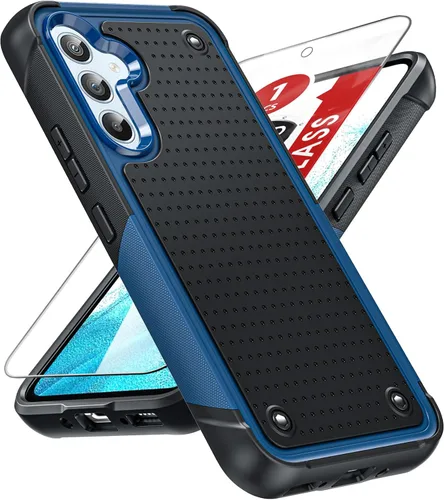 Miniatura 60 de LeYi Funda para Galaxy S21 FE-5G: Funda Samsung S21 FE con protector de pantalla, doble capa protectora de policarbonato duro y TPU suave Android