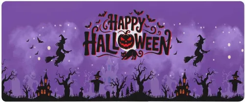 Miniatura 7 de Tapete de baño de Halloween para bañera, antideslizante, de secado rápido y absorbente, tierra de diatomeas, fregadero de ducha, tapete lavable