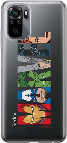 Miniatura 16 de ERT GROUP Funda de teléfono móvil para Xiaomi REDMI Note 10/10S original y con licencia oficial de Marvel, patrón 004 que se adapta de forma óptima