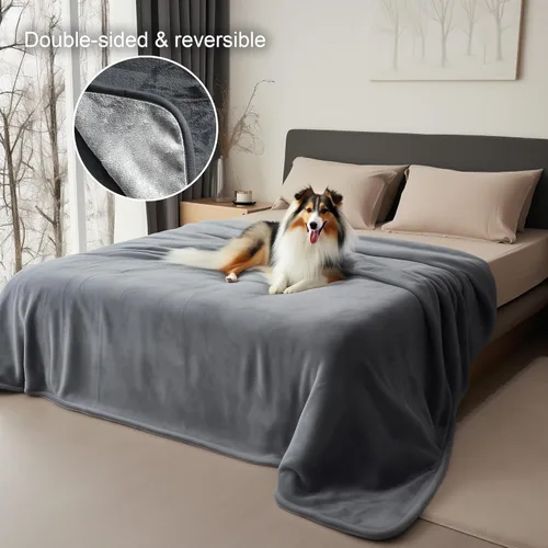 Miniatura 8 de Bedding Aid-Manta de franela impermeable para la intimidad de la cama, manta para momentos de amor y placer para adultos, 100% a prueba de fugas