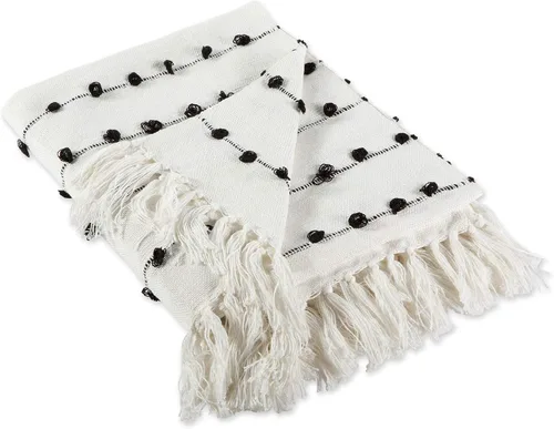 Miniatura 13 de DII - Colección de mantas tejidas con bucles, 50x60, gris