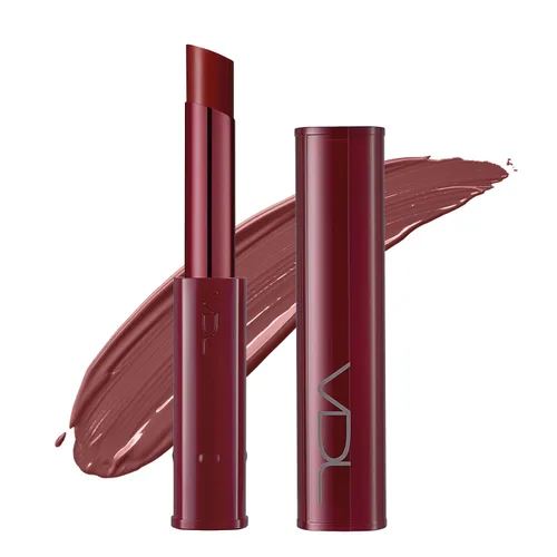 Miniatura 9 de VDL Lip Stain Comfort Slip Lipstick 13, Cafe Romano, lápiz labial ligero, mate y suave para una comodidad sin esfuerzo. Color de labios vibrante