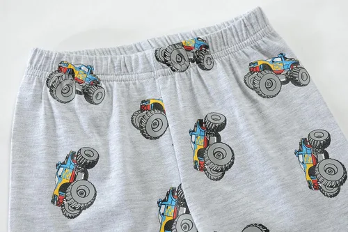 Miniatura 5 de Pijamas para niños pequeños, ropa de dormir de algodón de 2 piezas, conjunto de pijamas para niños de 2 a 7 años