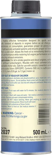 Miniatura 2 de Liqui Moly Pro-Line Engine Flush 500 ml Aditivo para aceite SKU: 2037