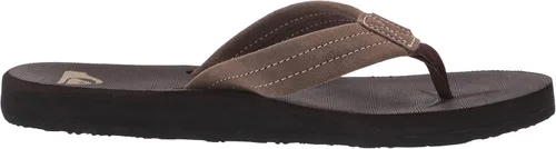 Miniatura 6 de Quiksilver Men's Carver Suede 3 Point Flip Flop Athletic Sandal
