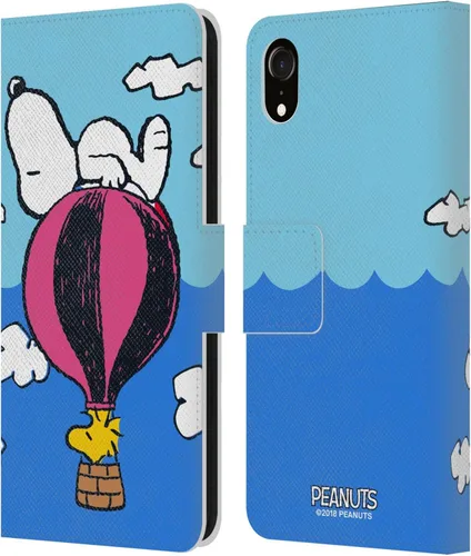 Miniatura 53 de Head Case Designs Funda de piel con licencia oficial de Peanuts Snoopy & Woodstock Balloon Halfs and Laughs para Apple iPhone 7/8/SE 2020 y 2022