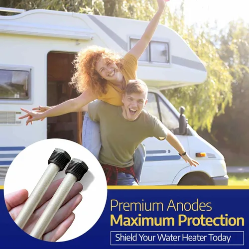 Miniatura 5 de Varilla de ánodo para calentador de agua caliente – magnesio 9.25 pulgadas de longitud ¾ pulgadas NPT – 2