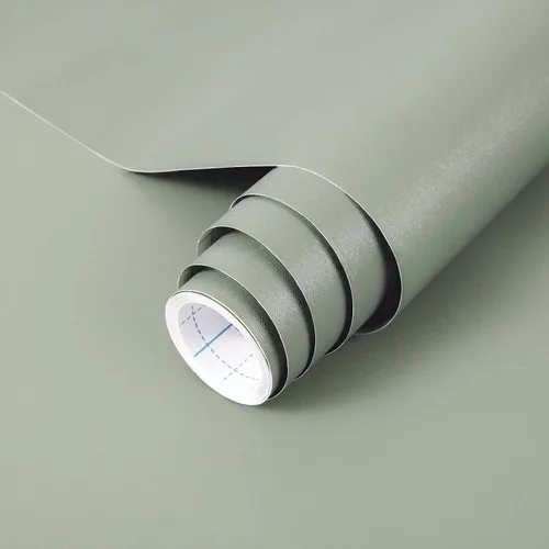 Miniatura 16 de practicalWs Papel tapiz de color verde salvia, papel de contacto verde para pegar y despegar, 17.7 x 118.1 pulgadas, papel tapiz removible de vinilo