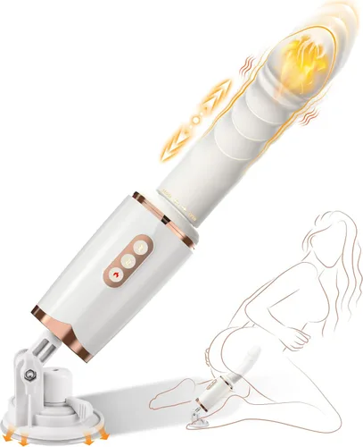 Consolador de empuje para adultos, juguetes sexuales para mujeres y hombres, juego anal de clítoris punto G, máquina de consolador, interruptor