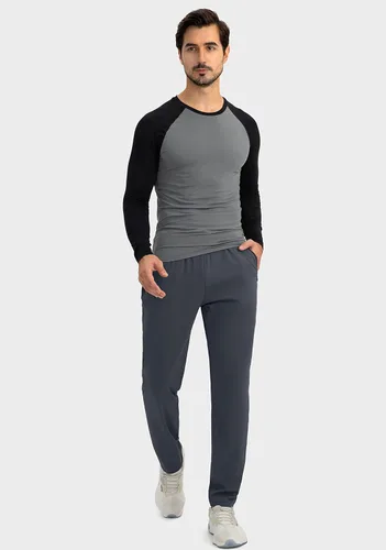 Miniatura 6 de G Gradual Pantalones deportivos para hombre con bolsillos con cremallera, pantalones deportivos cónicos para entrenamiento, correr, correr