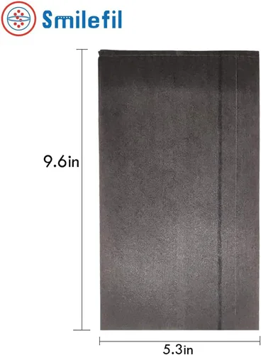 Miniatura 2 de Paquete de 6 bolsas de filtro de tela para polvo 9-38737, bolsas de vacío en seco y húmedo para Craftsman de 2 a 2.5 galones y aspiradora de cubo