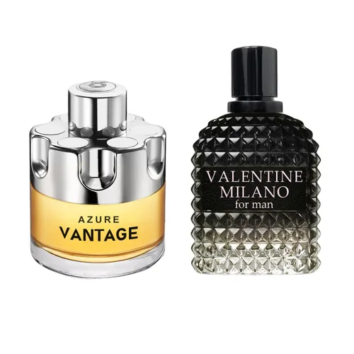 Miniatura 29 de AFLUXE Azura Noir Colonia para hombre, perfume picante amaderado, 3.4 fl oz, fragancia de larga duración con cítricos frescos y vetiver, uso diario