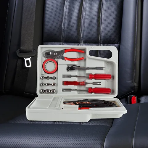 Miniatura 4 de Stalwart 75-CAR1033 Herramienta de asistencia en carretera de emergencia y kit automático por - 30 piezas