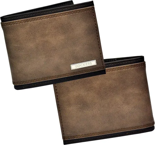 Miniatura 2 de Dockers Mens piel Capacidad extra Slimfold Bifold Wallet