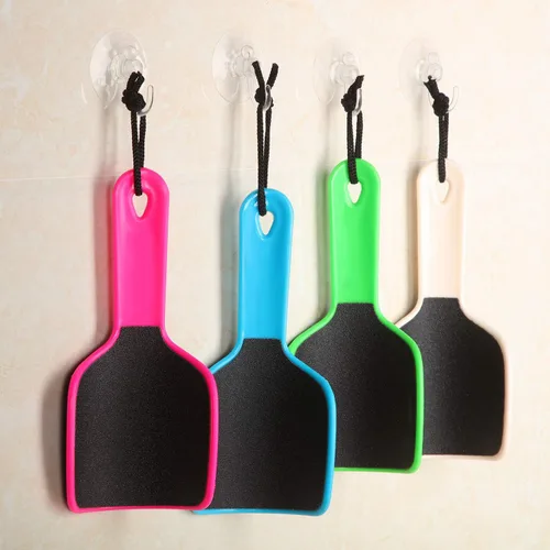 Miniatura 4 de Mudder 4 piezas de lima curvada en forma de U, removedor de callos de pie de doble cara, colosal para grano, exfolia elimina la piel muerta, 4