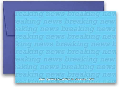 Miniatura 2 de Ron Burgundy Inspired Parody Will Ferrell You're A Big Deal Tarjeta de felicitación de cumpleaños New Job Felicitaciones de 5 x 7 pulgadas con sobre