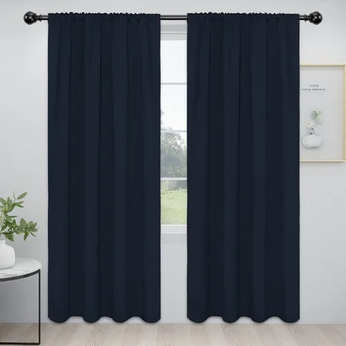 Miniatura 19 de Easy-Going - Cortinas opacas con bolsillo para varilla para el dormitorio, cortinas para ventanas que oscurecen la habitación o la sala de estar