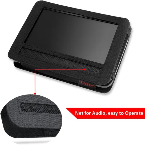 Miniatura 2 de Soporte para reposacabezas del asiento trasero del coche para reproductor de DVD portátil, para reproductores giratorios y abatibles de 10 pulgadas