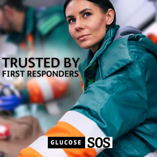 Miniatura 6 de Bolsas de polvo de glucosa Glucose SOS con dextrosa natural, absorción rápida que se disuelve instantáneamente en la boca sin necesidad de agua