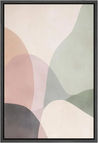 Miniatura 37 de SIGNLEADER Lienzo enmarcado para pared, lienzo de caballo blanco y negro, arte de pared para oficina en casa, 16 x 24 pulgadas, negro