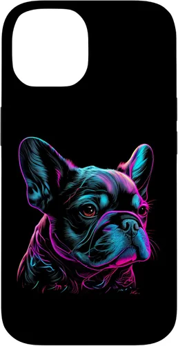 Miniatura 4 de French Bulldog Retro Design Case for iPhone 17