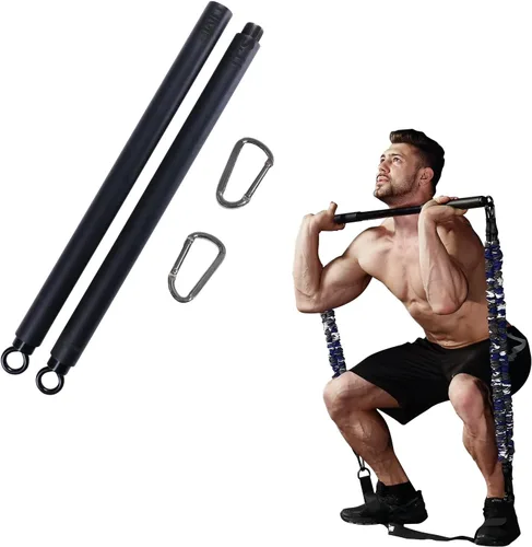 Miniatura 9 de INNSTAR Asas de Cable para Equipo de Gimnasio, Mangos de Banda de Resistencia con Empuñaduras de Núcleo Sólido de ABS, Mango de Cable en D, Asas