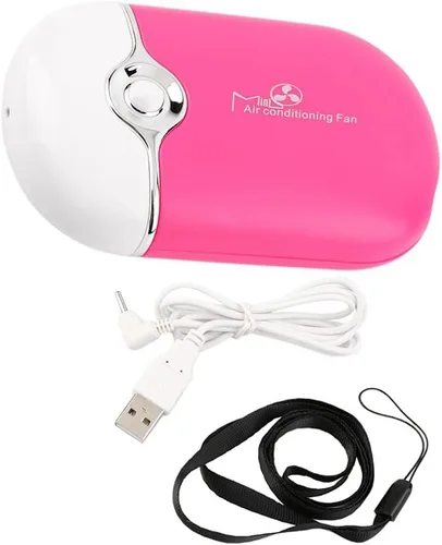 Miniatura 2 de Alluring Mini ventilador, soplador para secar pegamento - USB cargable para extensiones de pestañas (negro)