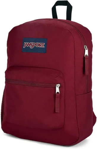 Miniatura 3 de JanSport Mochila Cross Town, rojo rojizo, talla única, Rojo herrumbre, Moderno