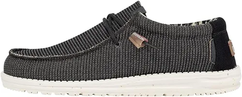 Hey Dude, Wally Sox - Zapatos mocasín para hombre en varios colores y tallas, mocasines con cordones cómodos y ligeros