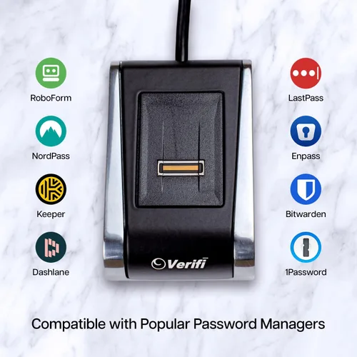 Miniatura 5 de Lector de huellas dactilares USB de escritorio Verifi P2000 - Windows Hello, Windows Password Free Operation