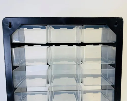Miniatura 7 de Homak 12 cajones piezas de plástico organizador