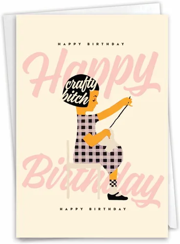 Miniatura 14 de NobleWorks - 1 divertida tarjeta de felicitación de cumpleaños - Tarjeta de cumpleaños atrevida para mujer, humor de papelería - Let's Get Stoned