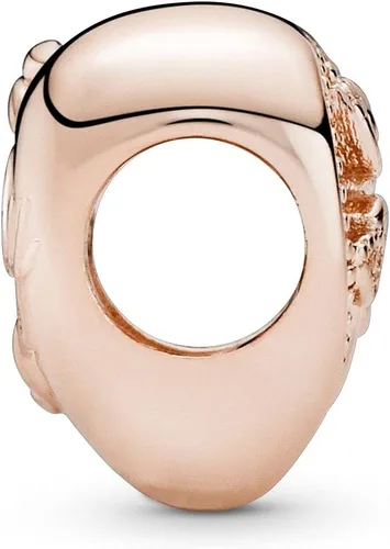 Miniatura 3 de PANDORA Jewelry - Dije de corazón de árbol genealógico calado para mujer, chapado en oro rosa de 14 quilates con circonita cúbica, Metal Oro rosa